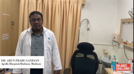 Dr Arun Prabu Ganesan on Balance Disorders
