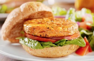 Hamburguesa de garbanzo 100% vegana