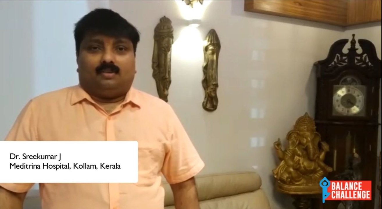 Dr. Sreekumar J On Balance Disorders