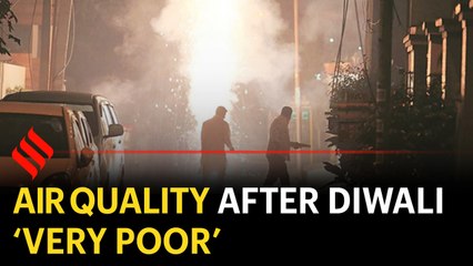 Day after Diwali: Air quality across north India remained in “poor” category