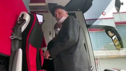 Seyahat izin belgesi alan 65 yaş ve üzeri vatandaşlar yollara düştü