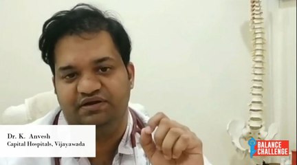 Dr K.  Anvesh On Balance Disorders