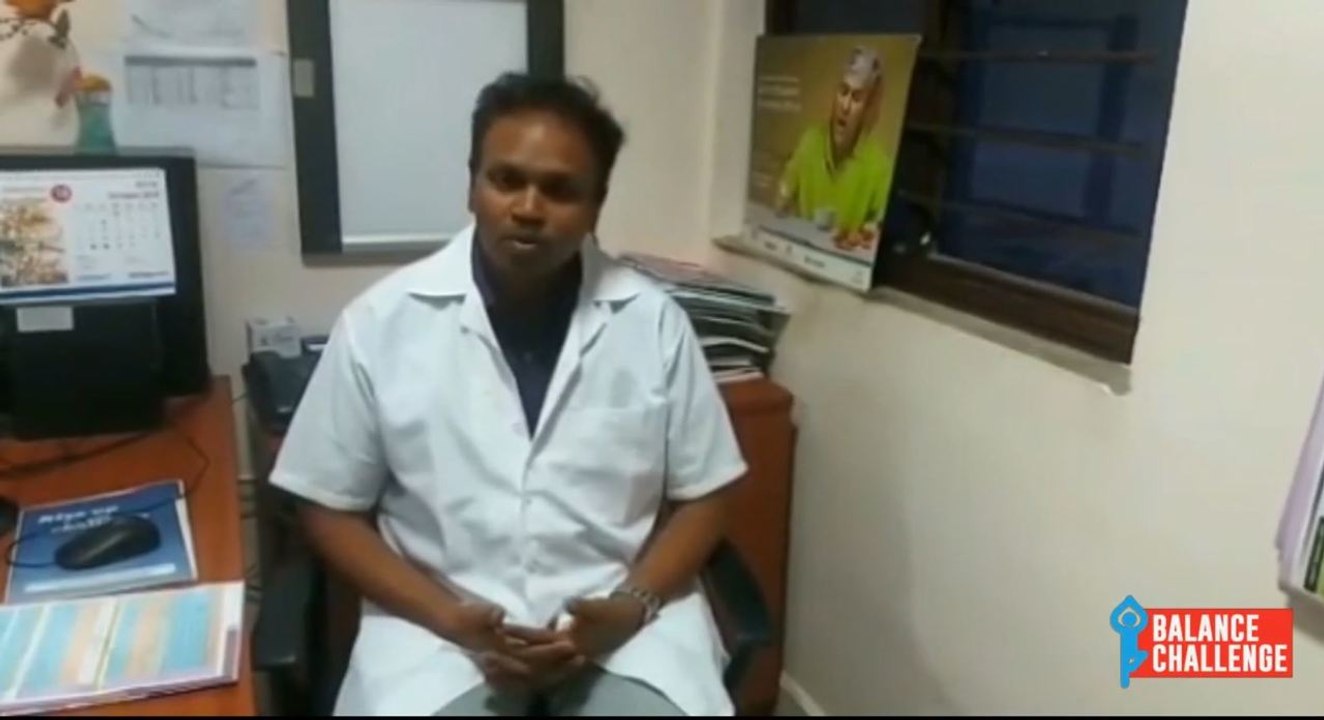 Dr. S. Murugesan On Balance Disorders.