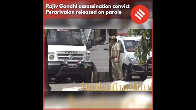 Rajiv Gandhi assassination case: convict AG Perarivalan released on one month parole