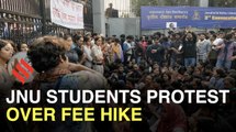 JNU protests: Students clash with police outside campus, extra force deployed