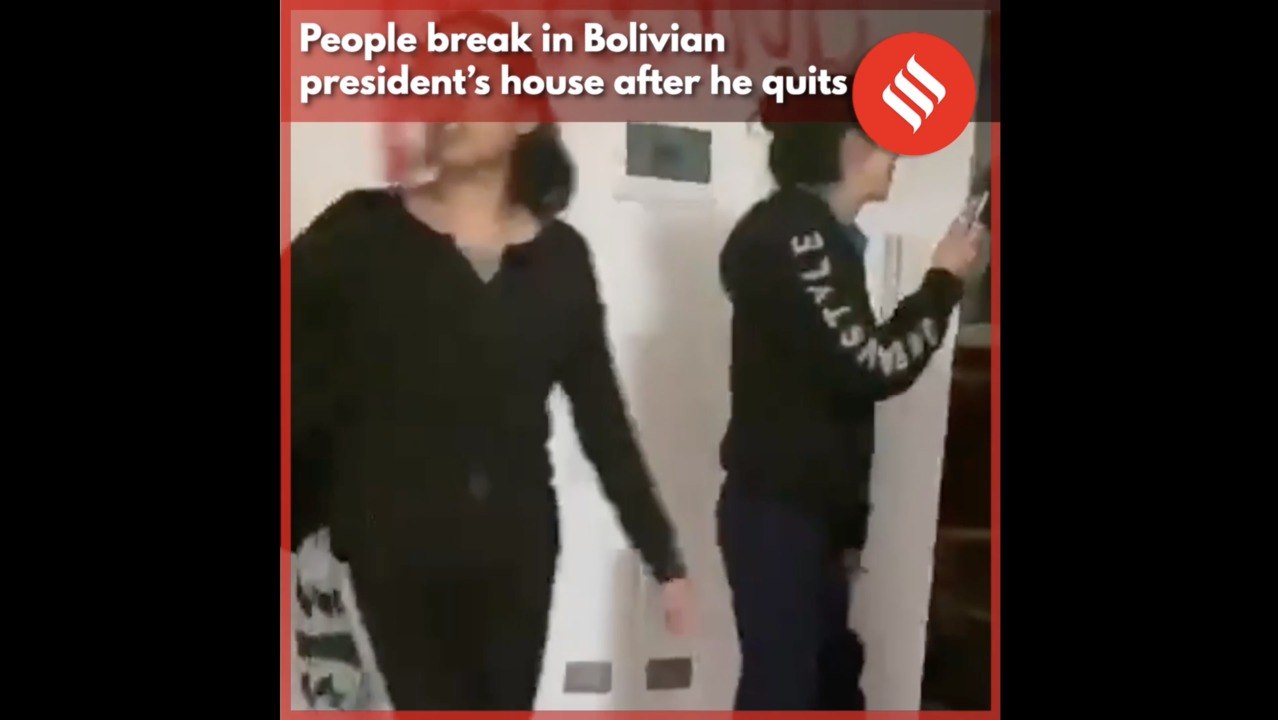Former Bolivian president Evo Morales’ house va...
