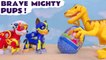 Paw Patrol Mighty Pups Dinosaur Surprise Eggs with Funny Funlings Pranks and Thomas and Friends in this Full Episode English