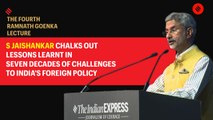 S Jaishankar chalks out lessons learnt in seven decades of challenges to India's foreign policy