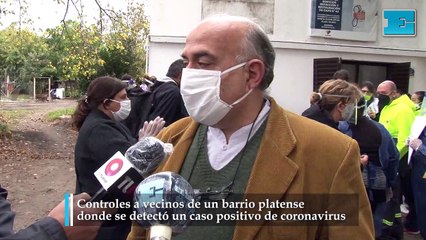 Controles a vecinos de un barrio