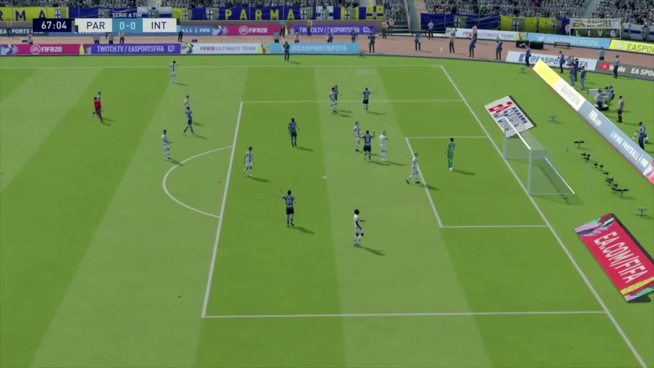 Parme AC - Inter Milan sur FIFA 20 : résumé et...