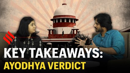 Ayodhya Verdict: Key takeaways