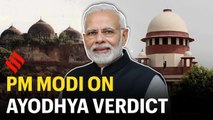 PM Modi after Ayodhya verdict: No place for fear, negativity