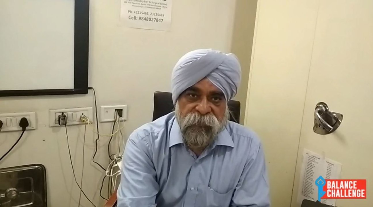 Dr Ranbeer Singh On Balance Disorders