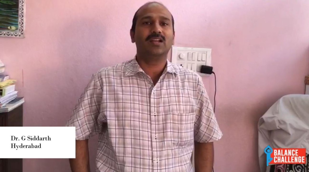 Dr G Siddarth On Balance Disorders