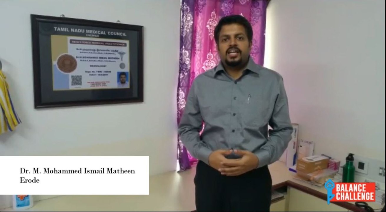 Dr Mohammed Ismail Matheen On Balance Disorders