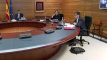 Sánchez preside la reunión del Consejo de Ministros extraordinario