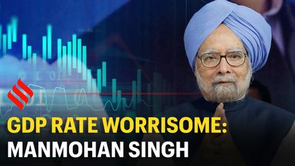 Manmohan Singh says GDP figures are unacceptable
