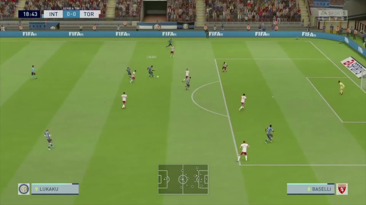 Inter Milan - Torino FC sur FIFA 20 : résumé et buts (Serie A - 32e journée)