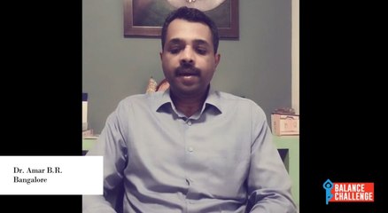 Dr. Amar B.R. On Balance Disorders