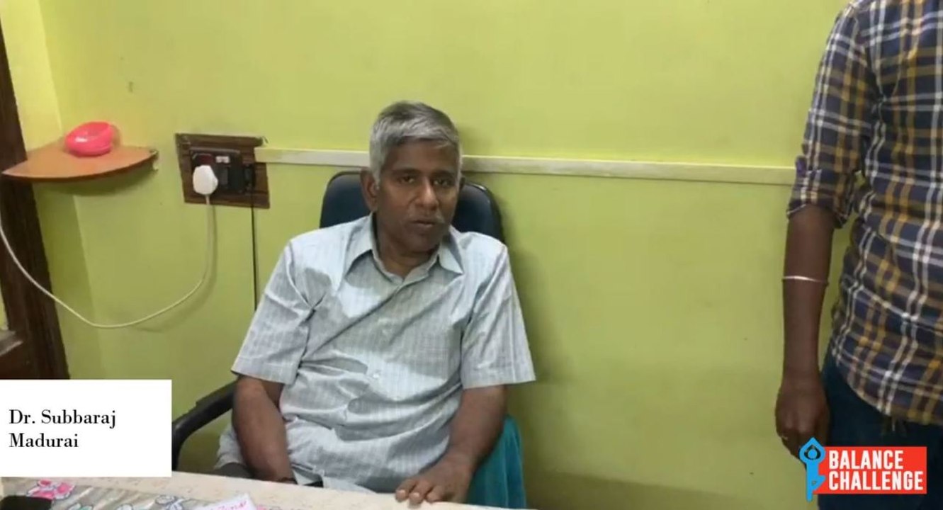Dr. Subbaraj On Balance Disorders