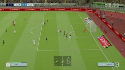 Lazio Rome -  U.S. Sassuolo sur FIFA 20 : résumé et buts (Serie A - 32e journée)