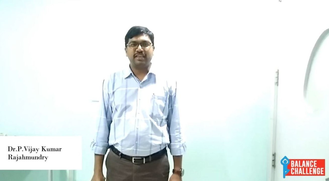 Dr P Vijay Kumar On Balance Disorders Video Dailymotion