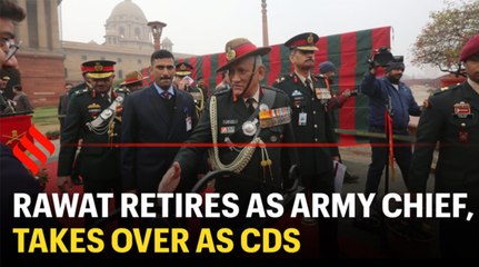 General Bipin Rawat retires as Army Chief, takes over as CDS