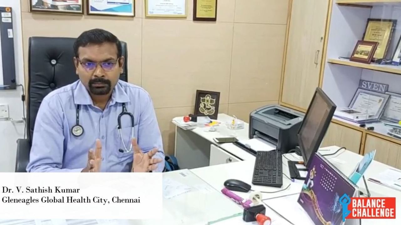 Dr. V. Sathish Kumar On Balance Disorders