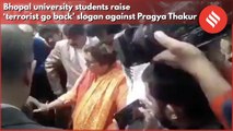Bhopal university students raise ‘terrorist go back’ slogan against Pragya Thakur