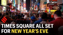 New York's Times Square all set for New Year's Eve