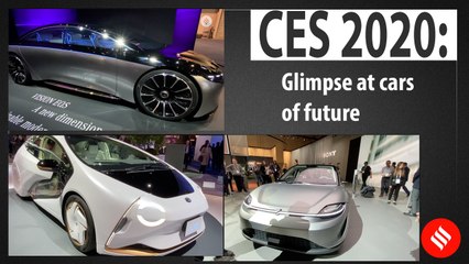 CES 2020: Here's a look at the future of cars