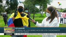 Ecuatorianos se movilizan en rechazo a nuevas medidas económicas