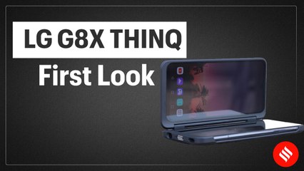 LG G8X ThinQ first look:  A new take on dual screens