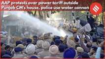 AAP protests over power tariff outside Punjab CM's house