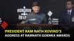President Ram Nath Kovind’s address at Ramnath Goenka Awards