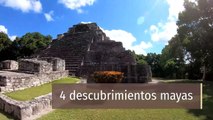 4 descubrimientos mayas