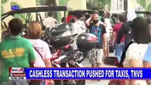 Cashless transaction pushed for taxis, TNVS