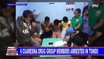 2 Chinese nationals nabbed in Pasay drug sting; 6 Cuaresma drug group members arrested in Tondo