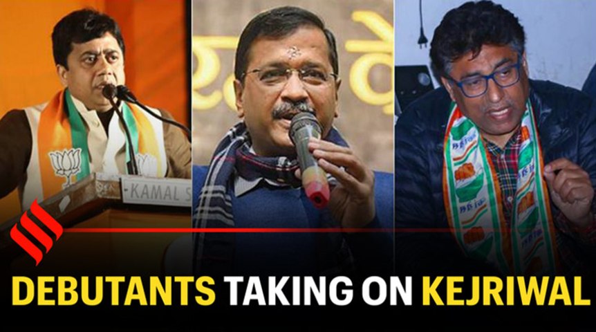 Delhi polls: The ‘aam’ debutants taking on ‘khaas’ Arvind Kejriwal