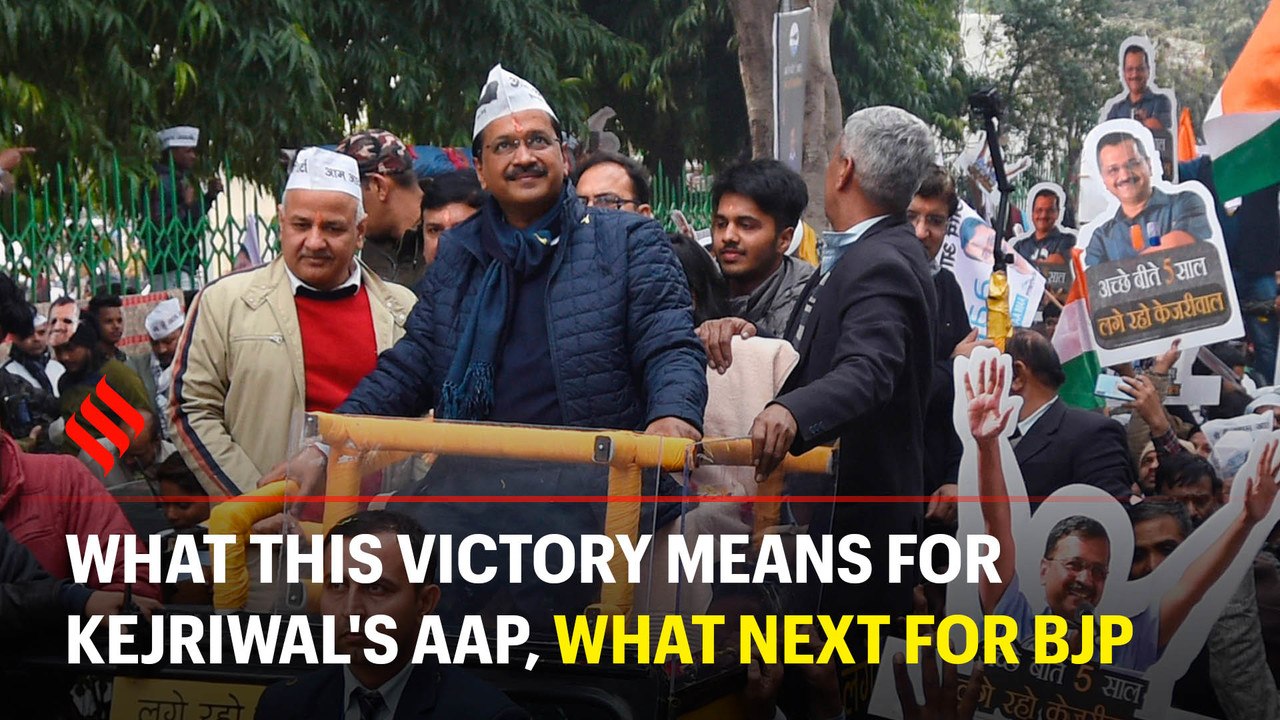 Delhi election results: What victory means for Kejriwal's AAP, what next for BJP