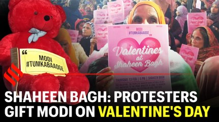 Valentines Day invite to PM Modi ‘Come collect your gift’: Shaheen Bagh protesters
