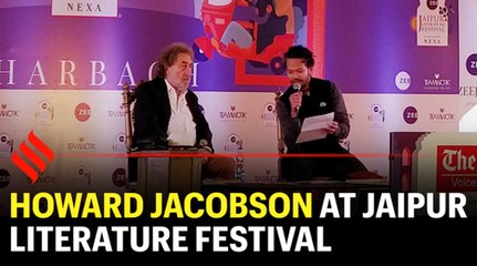 Howard Jacobson on his new novel, Jaipur and his struggle to write