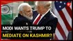 India denies Trump claim that PM Modi asked him to mediate on Kashmir