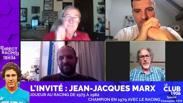 Jean-Jacques Marx est l'invité du Club 1906 - Spécial Champion 1979