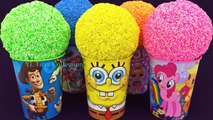 Toy Story Play Foam Ice Cream Cups Surprise Chupa Chups Mr Potota Head Hello Kitty Kinder Surprise