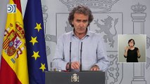 Fernando Simón admite su “preocupación” por las “incongruencias” de los datos de Cataluña