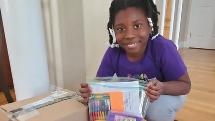 Child Sending Art Kits To Kids In Homeless Shelters