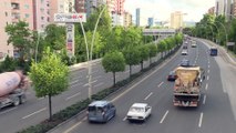 Başkentte sokağa çıkma kısıtlaması öncesi trafik yoğunluğu - ANKARA