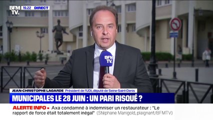 Jean-Christophe Lagarde (UDI): "On ne peut pas avoir une élection démocratique sans échanges entre les électeurs et les candidats"
