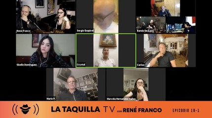 LTTV con René Franco 18-1 - Homenaje a Yoshio con Marce, su esposa, Crystal, Mario Pintor, Sergio Esquivel y Carlos Cuevas
